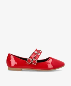 Ballerina - Rød Lak - DS-1A36 - Havanna Shoes