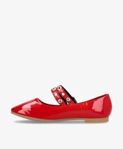 Ballerina - Rød Lak - DS-1A36 - Havanna Shoes