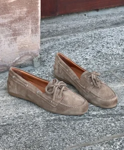 BEACON S - Beige ruskind - Sejlersko