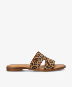 BECCA S - Leopard ruskind - Sliders