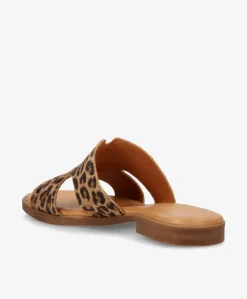 BECCA S - Leopard ruskind - Sliders