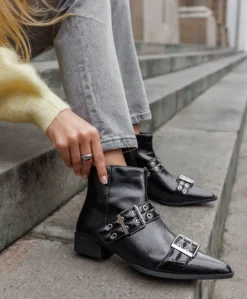 BELLE 6392 - Dame Støvle - Sort