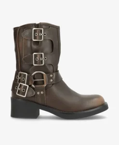 Bonkie - Biker støvle - Brun