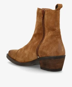 CALAMITY - Ruskindsstøvle Western - Lys Brun