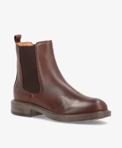 CAMRYN - Chelsea støvle - Mørk brun