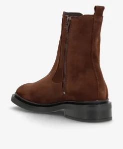 CATLEY SO - Brun ruskind oil - Chelsea støvle Dame