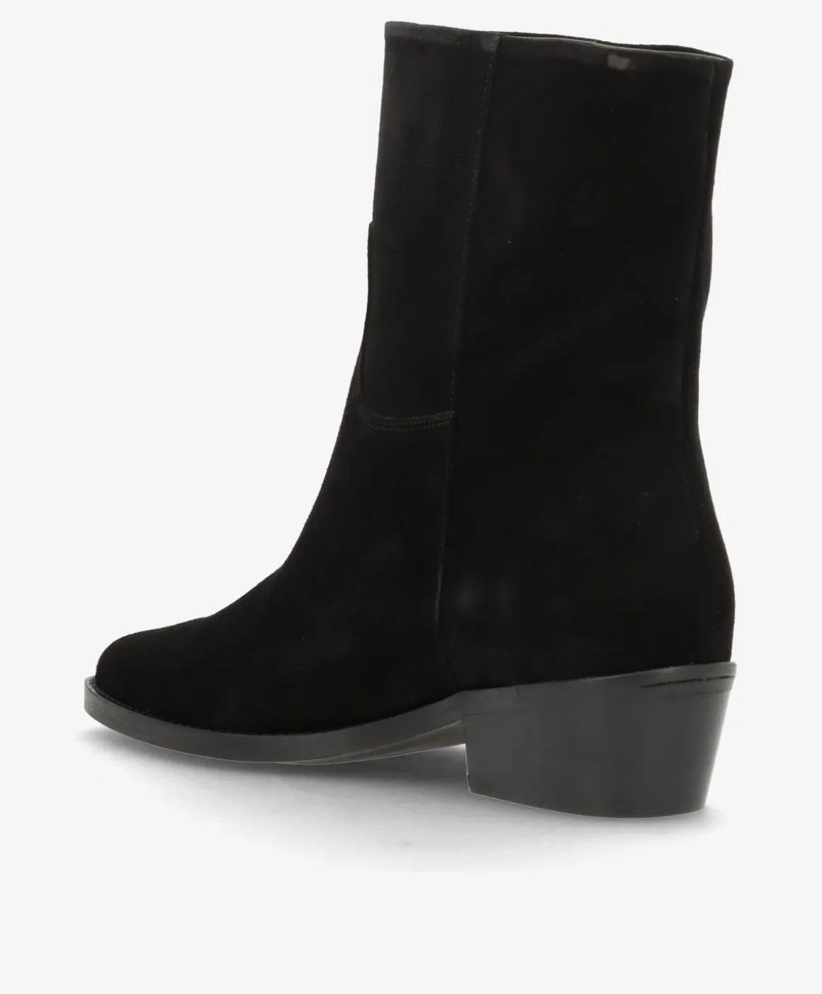 CONFIDENCE LOW S - Sort ruskind - Ankelstøvle Dame