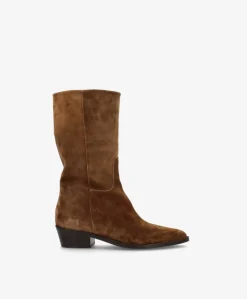 CONFIDENCE S - Brun ruskind - Høj støvle Dame