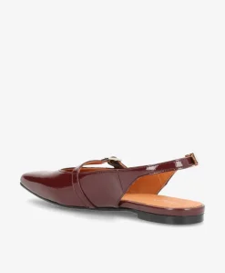 EFFECT P - Bordeaux lak læder - Slingback