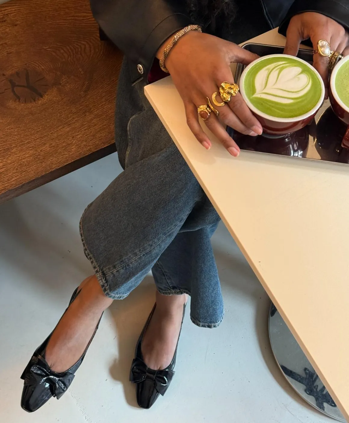 EXPECT P - Sort lak læder - Slingback