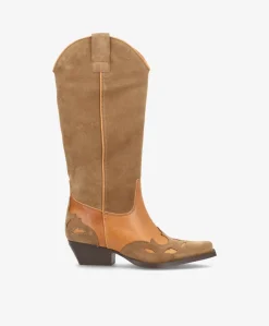 FANNY S - Cowboy støvle - Brun