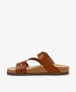 FLORENS SETTE - Sandal dame - Brun