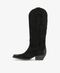 FRANKIE S - Cowboystøvle lang - Sort