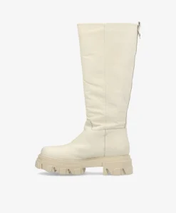 GETAWAY - Dame Støvle Lang - Offwhite