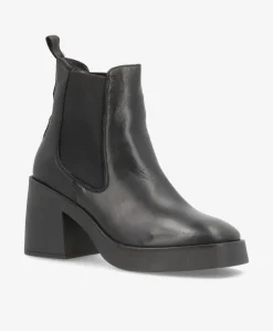 GRY - Støvle med hæl - Sort