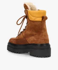 HARPER WARM - Dame Støvle - Brown
