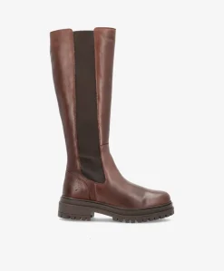 HASTA LA VISTA - Lang støvle - Mørk brun