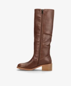 HELDI - C371 - støvle lang - Camel