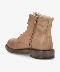 JESSICA - Snørestøvle - Beige