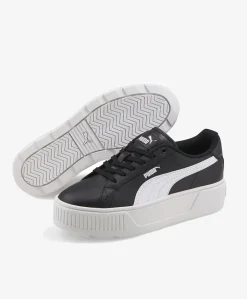 Karmen L - Dame Sneakers - Black/White