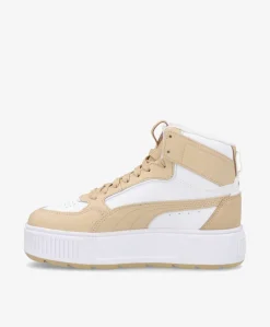 Karmen Rebelle Mid - Sneakers Dame - Beige/White