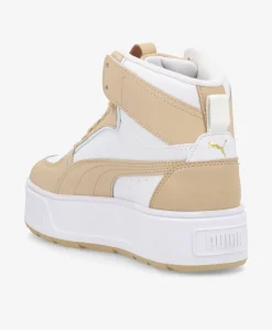 Karmen Rebelle Mid - Sneakers Dame - Beige/White