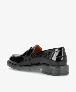 LORETTA P - Loafer - Sort lak