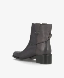 MARTINA LOW WARM - Støvle Dame - Sort/Multi