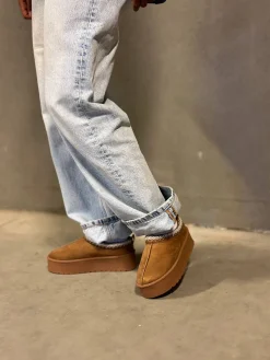 Mules - Sko Dame - Camel - 6435