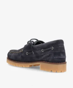 NAUTICA S - Blå ruskind - Sejlersko