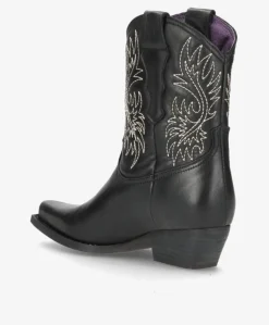 NELLIE - Cowboy støvle - Sort