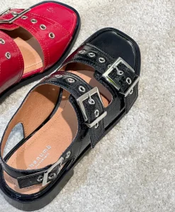 NEXT - Sandal - Rød Lak