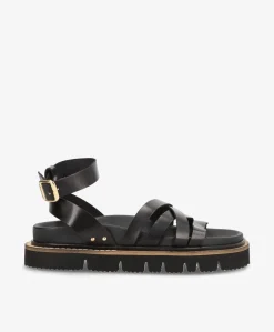 NIKKIE - Dame Sandal - Sort
