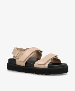 ODELE - Sandal Dame - Beige