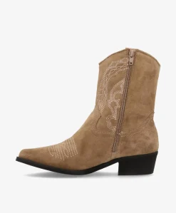 PATRICIA - Western Støvle - Beige