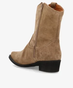 PATRICIA - Western Støvle - Beige