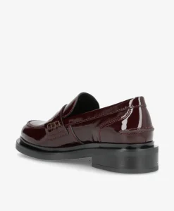 PURE P - Bordeaux lak læder - Loafers Dame