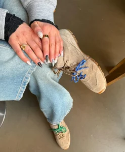 PX 510 - Camel ruskind - Sneakers low