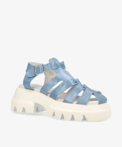 REBEL P - Sandal - Blue pastel