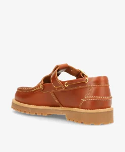 RUDDER T - Mellembrun læder - Dame Sejler