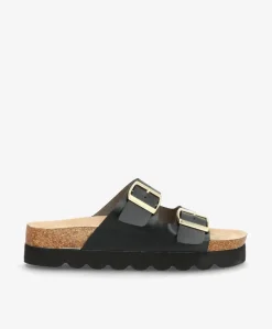 SARTANO QUATTRO - Sandal dame - Sort