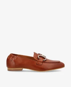 SHARON - Loafer Dame - Mellembrun
