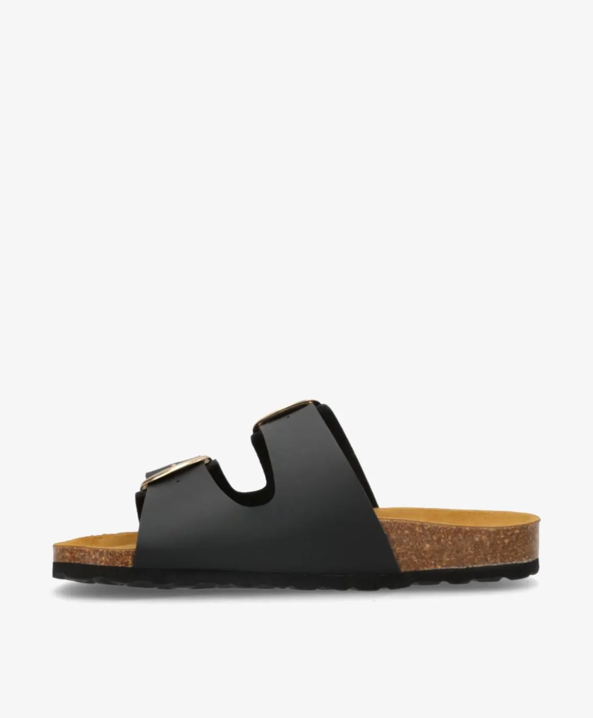 TORPINA St - Sort imiteret skind - Sliders Dame