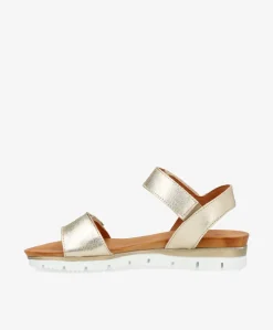 TOSCANA - Dame sandal - Guld