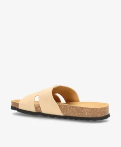 TRITON S - Beige ruskind - Sliders Dame