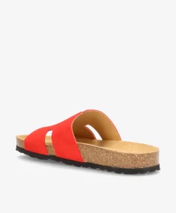 TRITON S - Rød ruskind - Sliders Dame