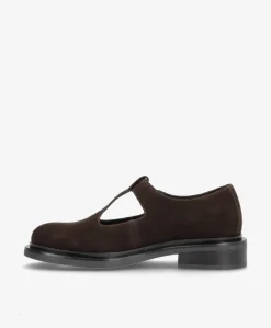 TRUE S - Mørkebrun ruskind - Dame