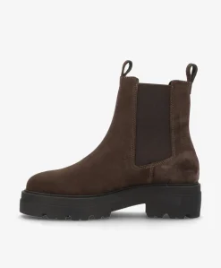 VALERIA SEA S - Brun ruskind - Chelsea støvle Dame