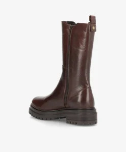 VISTACIA - Støvle Dame - Mørkebrun læder