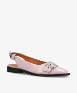 WANT - Slingback - Lilla lak læder